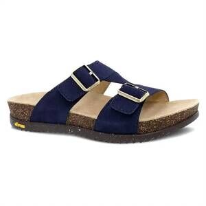 NEW DANSKO women's dayna sandal in navy suede